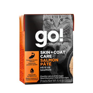 【Go! Solutions】Skin + Coat Care Pâté for Cats - Salmon Pate