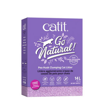 【Catit】Go Natural 豌豆壳结团猫砂 - 薰衣草 
