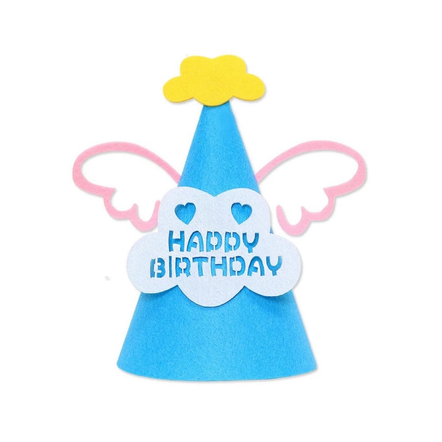 Happy Birthday My Little Angel Felt Hat