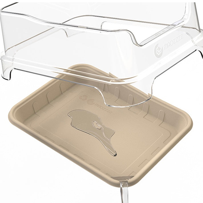 【MAOZZZZ】Disposable Litter Box Trays - 18 counts (Recycled Corrugated Paper)