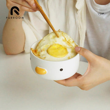 【PURROOM】Little Chick Dining Bowl - For Pet Parents