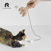 【PURROOM】Fork & Spoon Catnip Cat Toy Cat Teaser