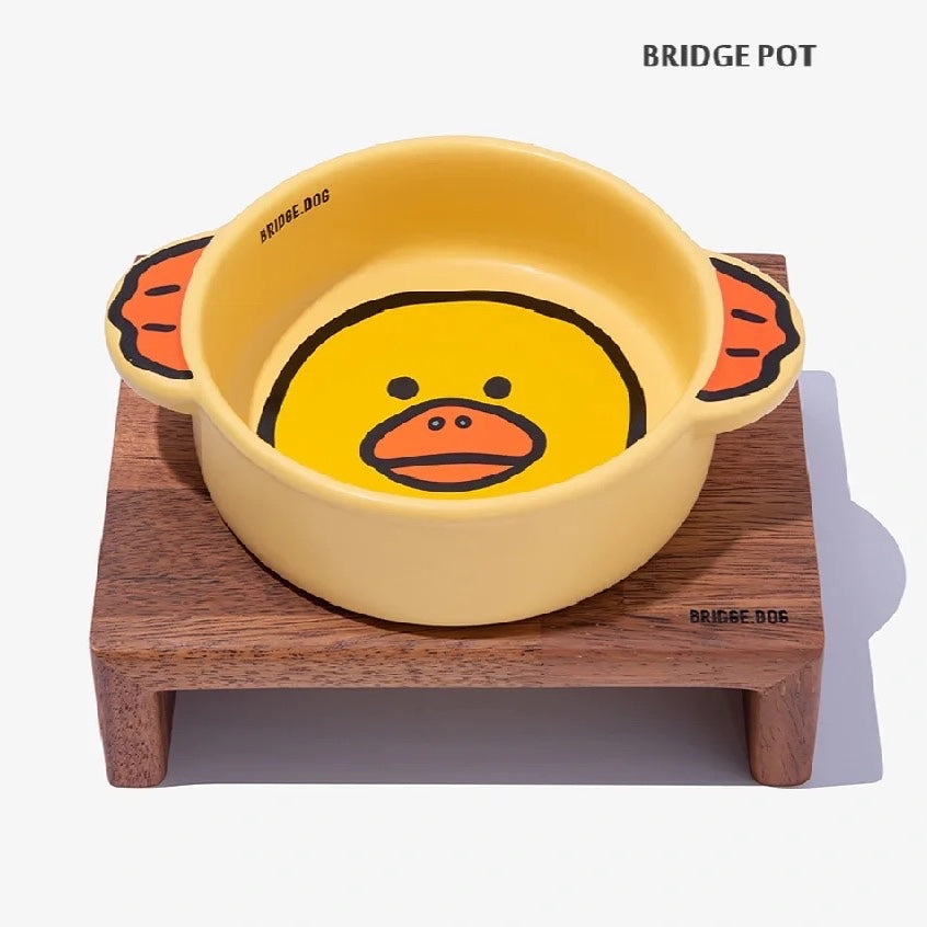【BRIDGE DOG】Character Series Matte Pot - Duck