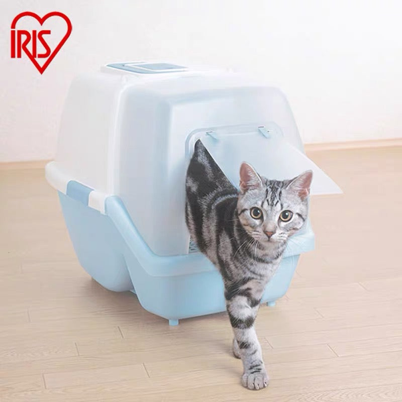 【Clearance - IRIS】Single Layer Cat Litter Box - Medium【Self Pick Up Only】