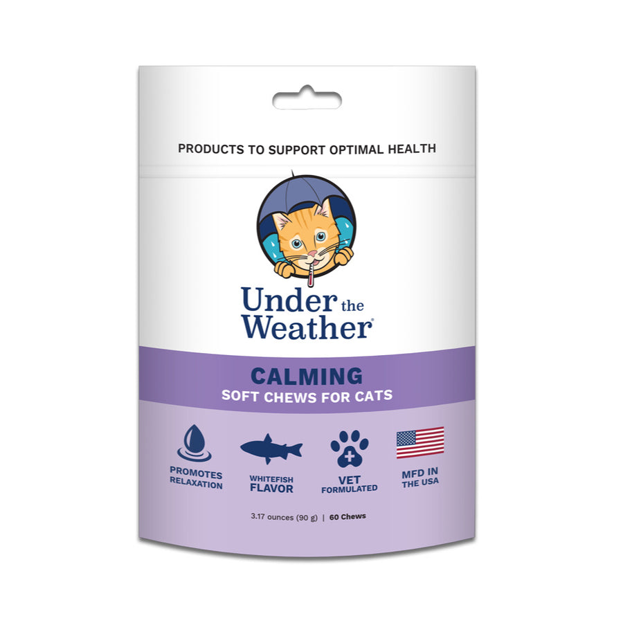 Under the Weather Soft Chews for Cats - Calming-Healthcare-PawPawDear