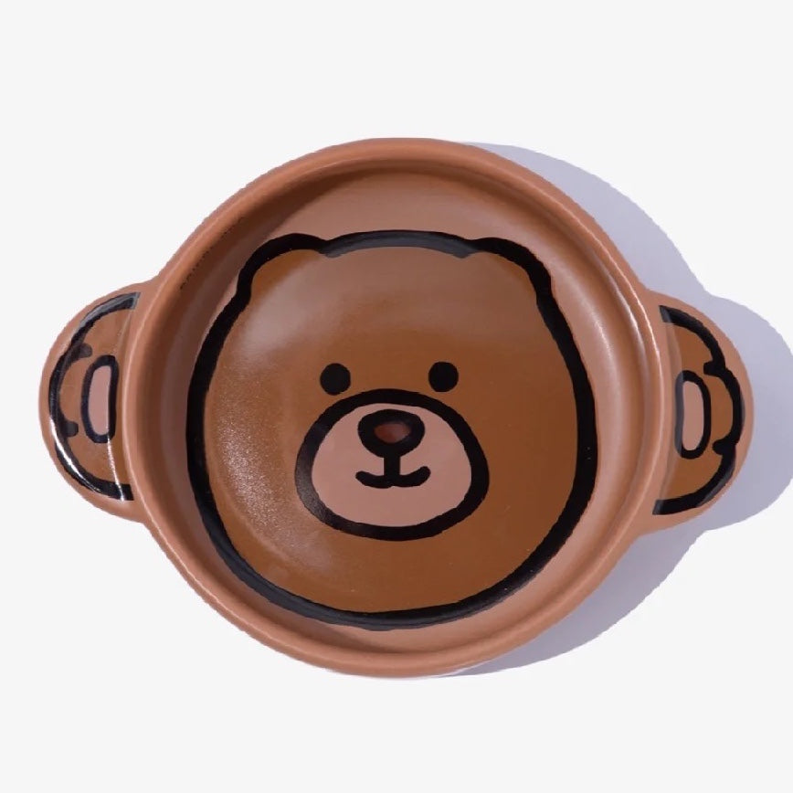 【BRIDGE DOG】Character Series Matte Pot - Bear