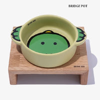 【BRIDGE DOG】Character Series Matte Pot - Dinosaur