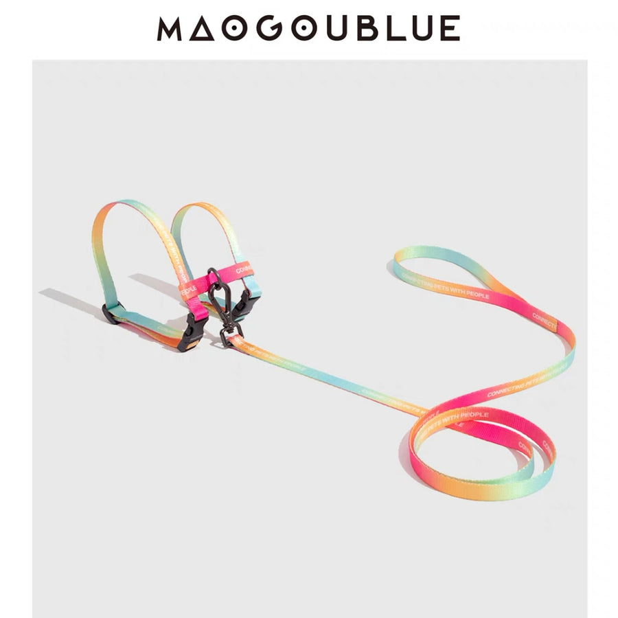 【MAOGOUBLUE】Cat Harness and Leash Set - Butterfly
