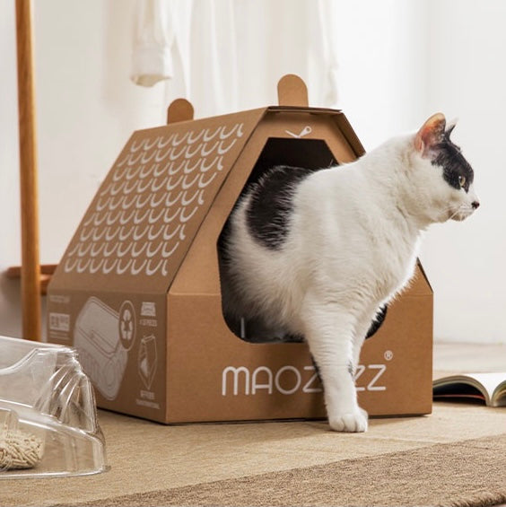 【Clearance - MAOZZZZ】Simply Disposable Litter Box - Environmental Friendly PET Material