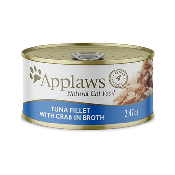 【Applaws】Grain Free Cat Can - Tuna With Crab 2.47 oz