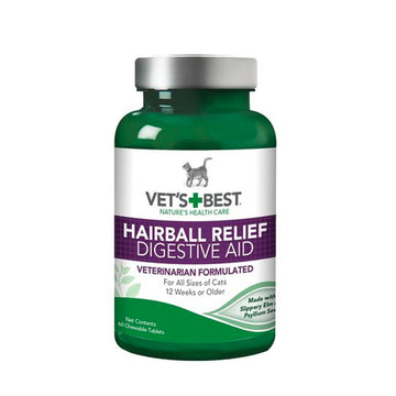【VETS BEST】Hairball Relief 60Tabs